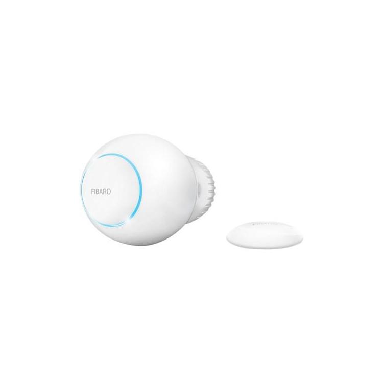 Fibaro | Zestaw startowy termostatu grzejnikowego regulatora ciepła, zestaw Apple Home Kit