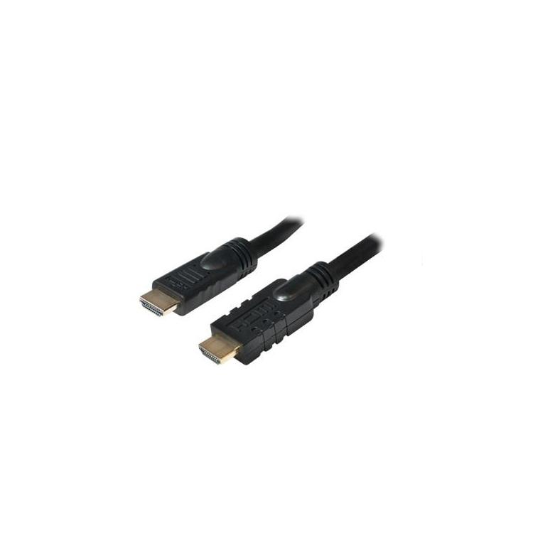 Logilink CHA0025 HDMI Cable, Active, M/M, 25m, black Logilink Black HDMI to HDMI 25 m