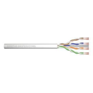 Kabel typu linka DIGITUS kat.6, U/UTP, AWG 26/7, LSOH, 100m, szary