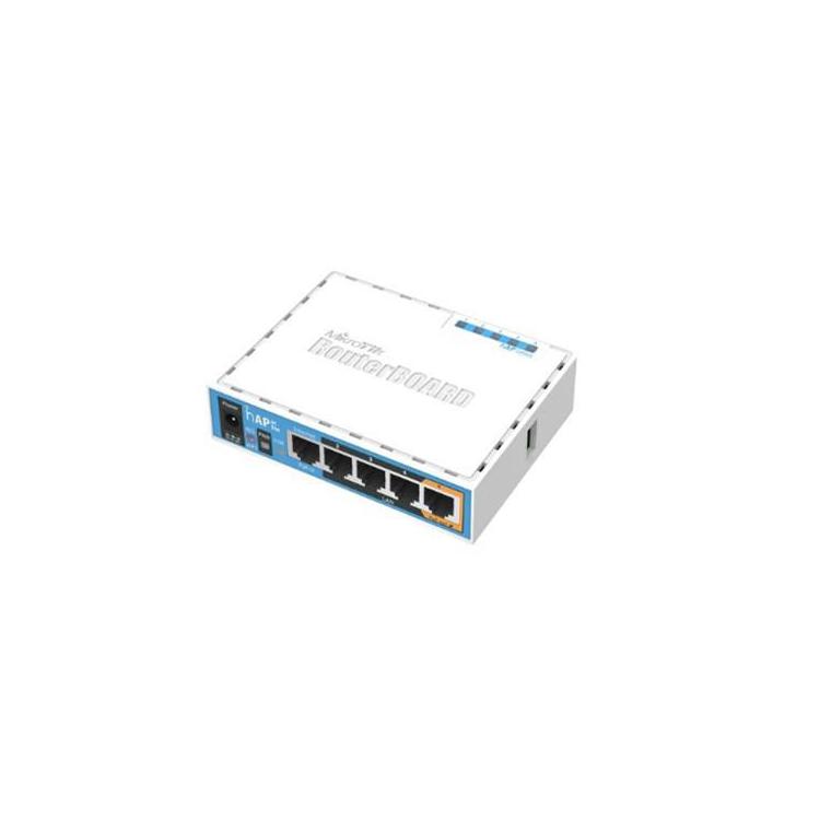 MikroTik RB952Ui-5ac2nD hAP ac lite 802.11ac 2.4/5.0 867 Mbit/s 10/100 Mbit/s Porty Ethernet LAN (RJ-45) 5 MU-MiMO Tak