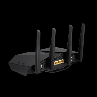 Asus | Router | RT-AX82U | 802.11ax | 574 + 4804 Mbit/s | 10/100/1000 Mbit/s | Porty Ethernet LAN (RJ-45) 4 | Obsługa siatki: