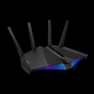 Asus | Router | RT-AX82U | 802.11ax | 574 + 4804 Mbit/s | 10/100/1000 Mbit/s | Porty Ethernet LAN (RJ-45) 4 | Obsługa siatki: