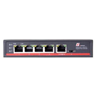 SWITCH POE GETFORT 4GE + POE-IN 1GE 120W (HI-PoE)