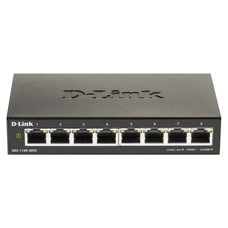 8-PORT SMART GIGABIT SWITCH/LAYER2