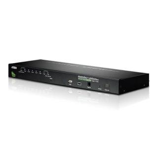 Aten 8-portowy przełącznik KVM PS/2-USB VGA z portem...