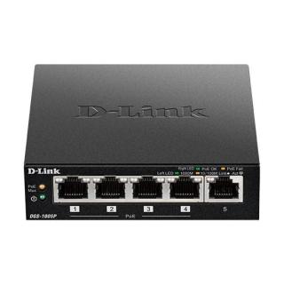 5-PORT DESKTOP POE+ SWITCH/GIGABIT IN