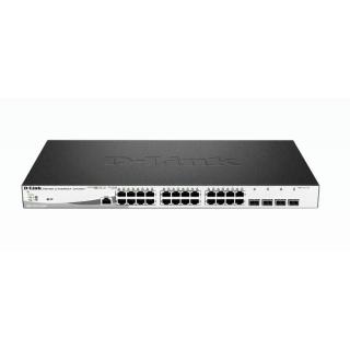 28-PORT LAYER2 POE+ GIGABIT/SMART MANAGED SWITCH IN