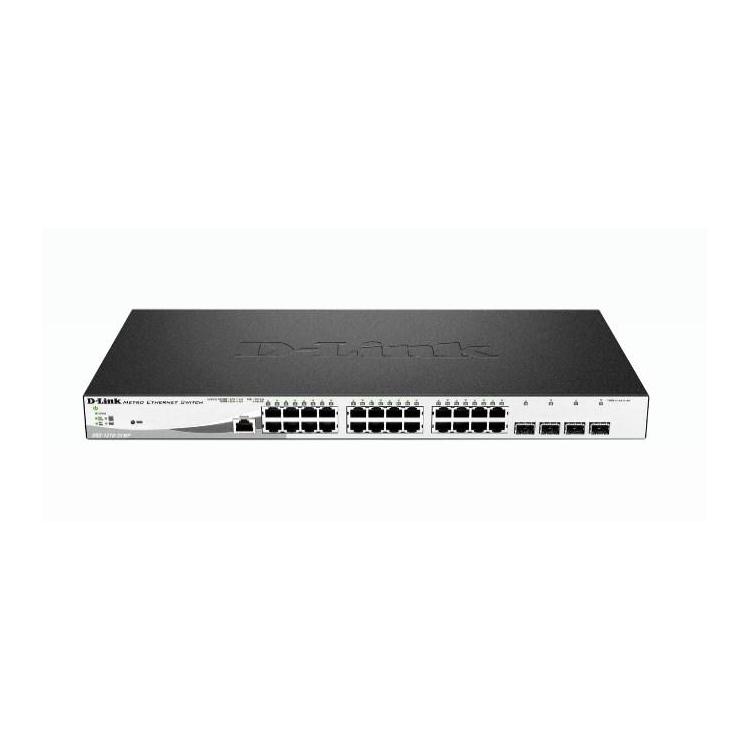 28-PORT LAYER2 POE+ GIGABIT/SMART MANAGED SWITCH IN