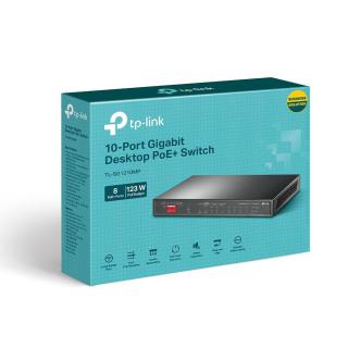 10-PORT POE GIGABIT SWITCH/DESKTOP WITH 8-PORT POE+