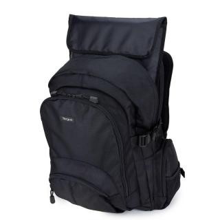 NOTEBOOK BACKPACK/BLACK NYLON