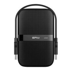 Dysk zewnętrzny HDD Silicon Power Armor A60 (2TB 2.5" USB 3.2 5400 obr/min Black SP020TBPHDA60S3A)