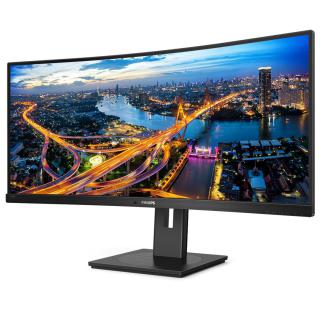 Philips B Line 345B1C/00 monitor komputerowy 86,4 cm (34") 3440 x 1440 px Quad HD LCD Czarny