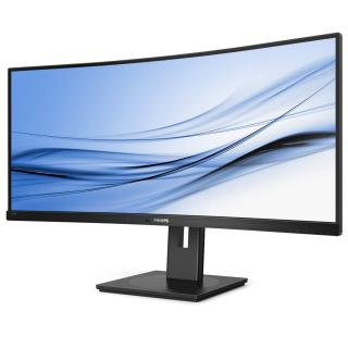 Philips B Line 345B1C/00 monitor komputerowy 86,4 cm (34") 3440 x 1440 px Quad HD LCD Czarny