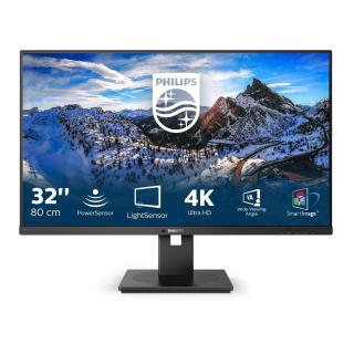 Philips B Line 328B1/00 monitor LED display 80 cm (31.5") 3840 x 2160 px 4K Ultra HD Czarny