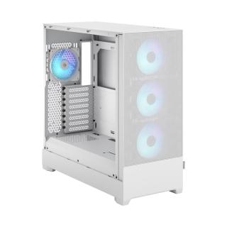 Projektowanie fraktalne | Pop XL Air RGB | Szyba boczna | Biały przezroczysty odcień TG | E-ATX do 280 mm, ATX , mATX, Mini ITX