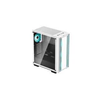 Deepcool MID TOWER CASE CC560 Side window White Mid-Tower Power supply included No