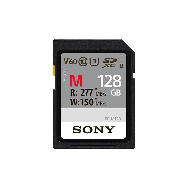 Karta pamięci Sony SD 128 GB SF-M Series UHS-II Pamięć flash Sony SDXC 128 GB klasy 10