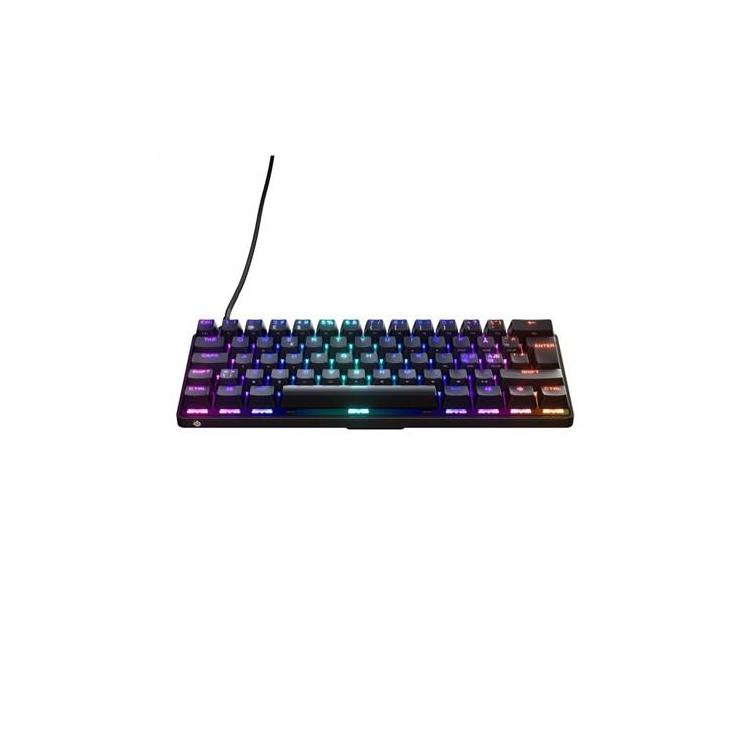 Seria SteelSeries | Klawiatura do gier | Apex 9 Mini | Klawiatura do gier | Światło LED RGB | NOR | Czarny | Przewodowe |