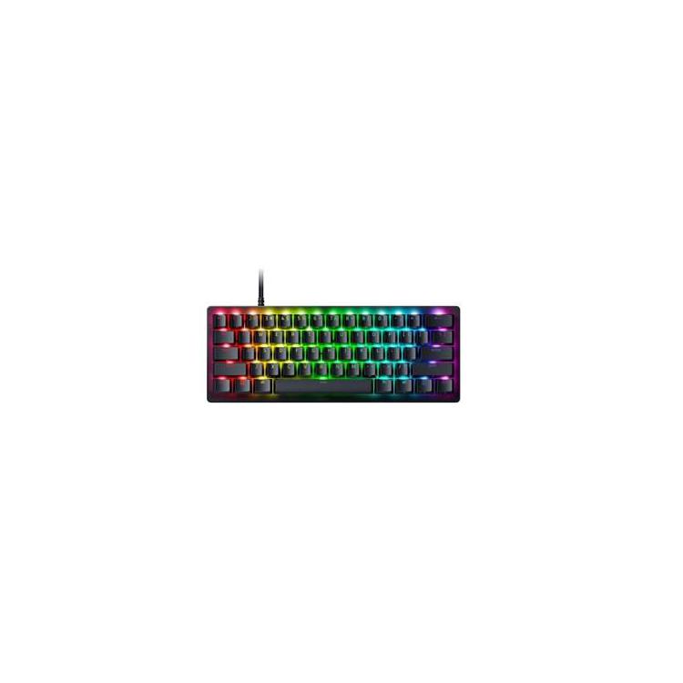 Razer | Mini klawiatura do gier | Huntsman V3 Pro | Klawiatura do gier | Przewodowe | Skandynawski | Czarny | Analogowy optyczny