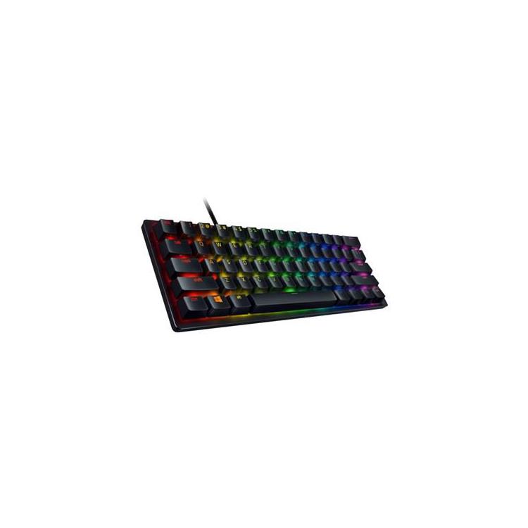 Razer | Łowca Mini 60% | Klawiatura do gier | Opto-mechaniczny | Światło LED RGB | NORD | Czarny | Przewodowy