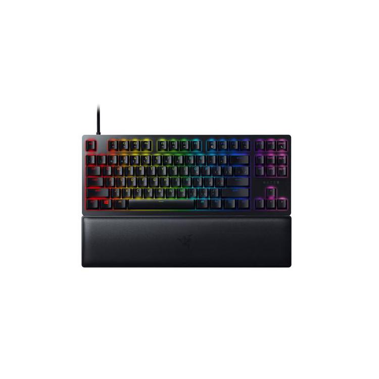 Razer | Łowca V2 bez klawiatury numerycznej | Klawiatura do gier | Optyczna klawiatura do gier | Światło LED RGB | RU | Czarny |