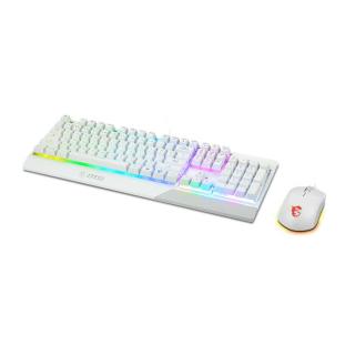 KEYBOARD +MOUSE/VIGOR GK30 COMBO WHITE US MSI