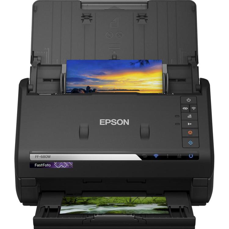 Epson | Skaner dokumentów | FastFoto FF-680W | Bezprzewodowy