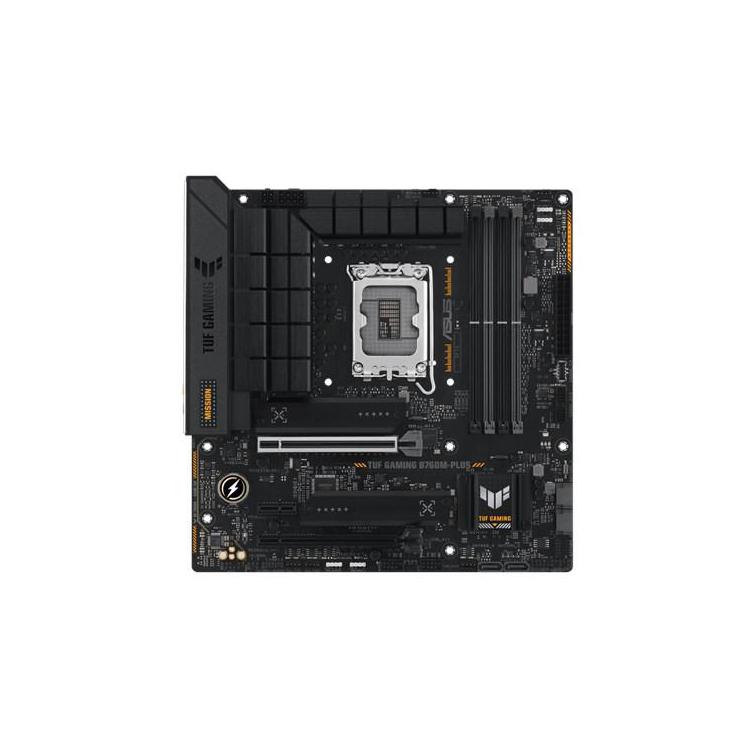 Asus TUF GAMING B760M-PLUS Processor family Intel Processor socket LGA1700 DDR5 DIMM Memory slots 4 Supported hard disk drive