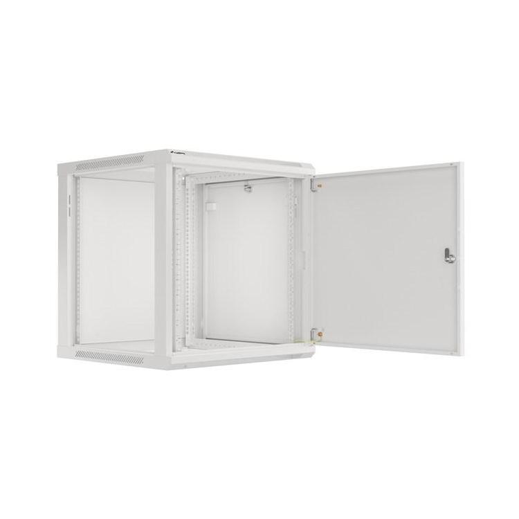 LANBERG SZAFA WISZĄCA RACK 19" 12U 600X600 DRZWI METALOWE SZARA (FLAT PACK) WF01-6612-00S