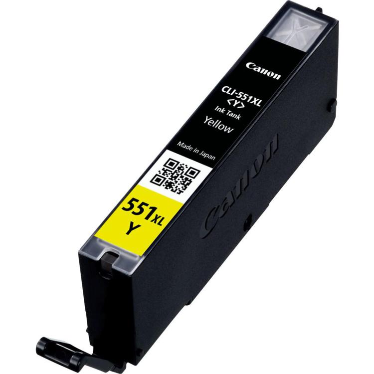 CLI-551XL Y/YELLOW XL INK CARTRIDGE