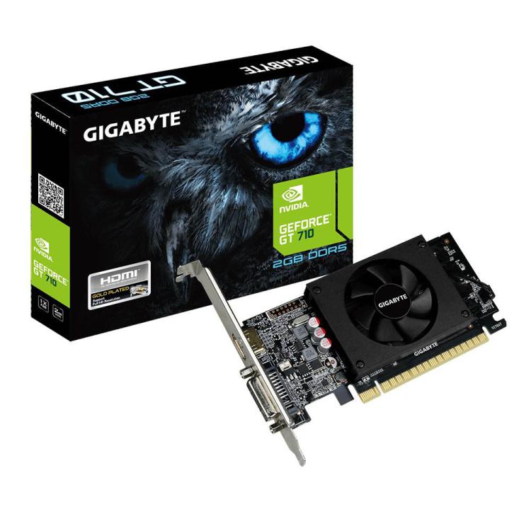 VGA PCIE8 GT710 2GB GDDR5 GV-N710D5-2GL GIGABYTE