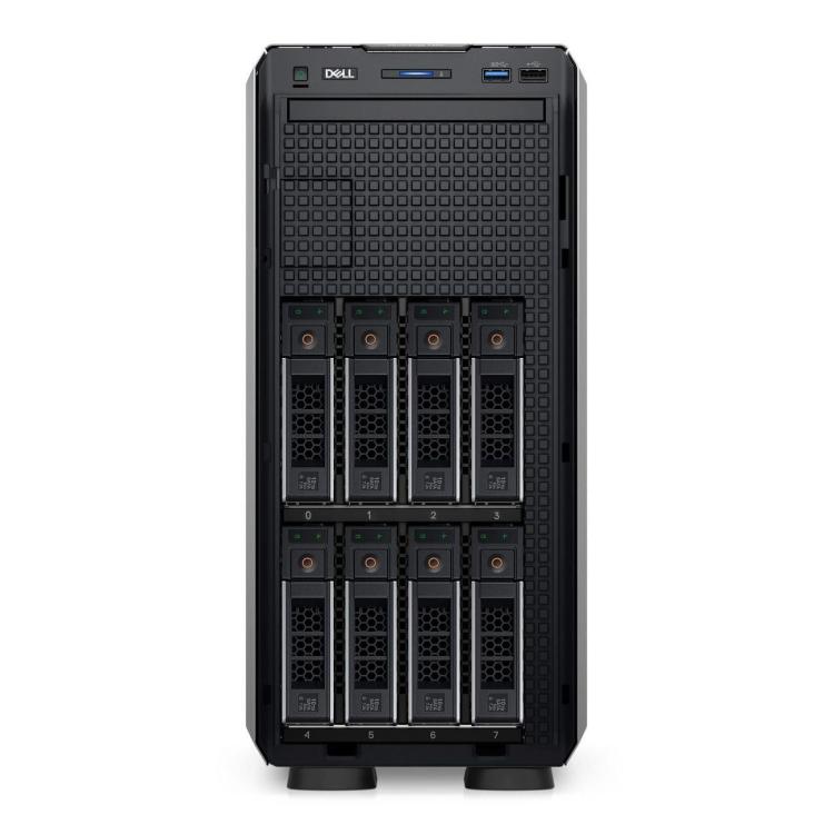 Serwer Dell PowerEdge T350 /Xeon E-2334/16GB/SSD480GB/H355/2x700W/3Y Basic NBD