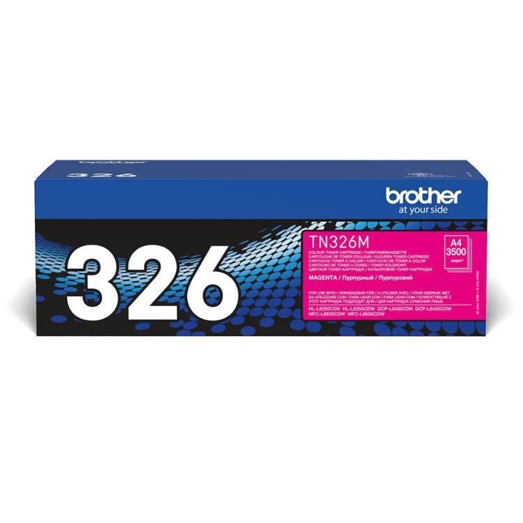 TN-326M TONER CARTRIDGE MAGENTA/F/ HL-L8250CDN 3500PGS