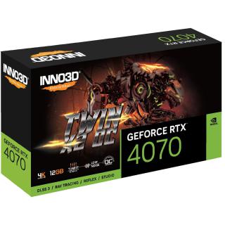 INNO3D GeForce RTX 4070 Twin X2 OC, 12288 MB GDDR6X