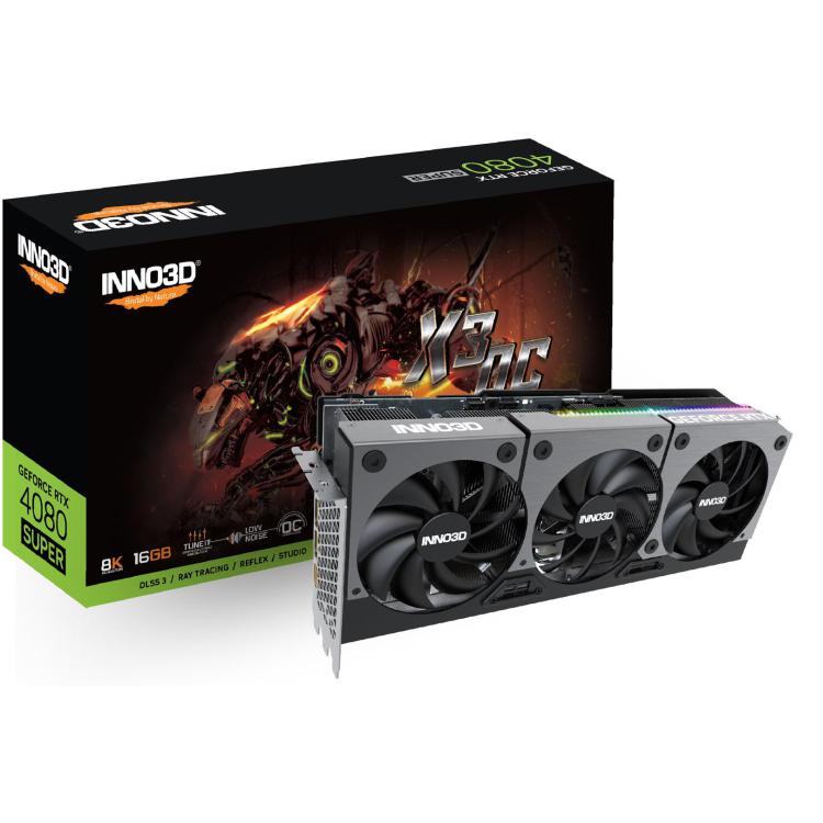 Karta graficzna INNO3D GeForce RTX 4080 SUPER X3 OC