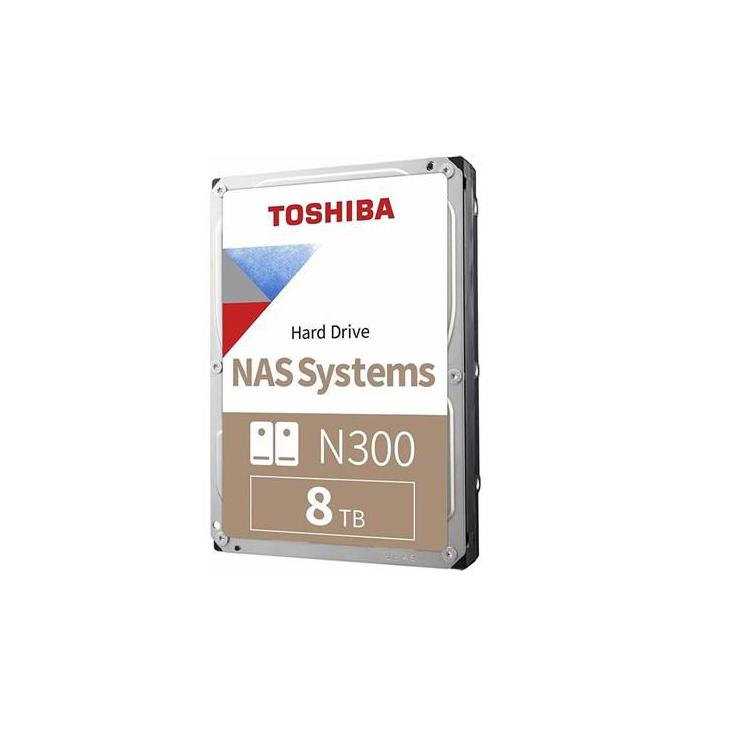 Toshiba N300 NAS 3.5" 8000 GB Serial ATA III dysk twardy