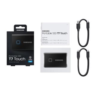 SAMSUNG Dysk SSD T7 Portable Touch black 2TB