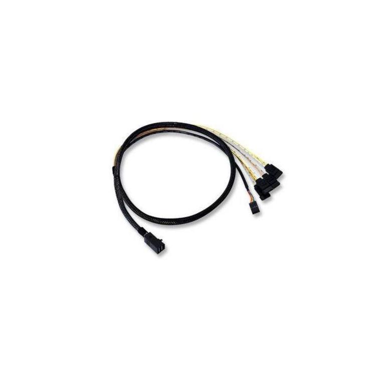 Broadcom L5-00221-00 kabel SAS 1 m Czarny