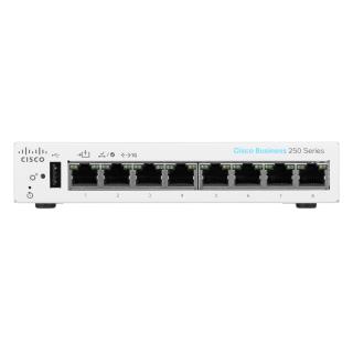 CBS250 Smart 8-port GE, Desktop, Ext PSU