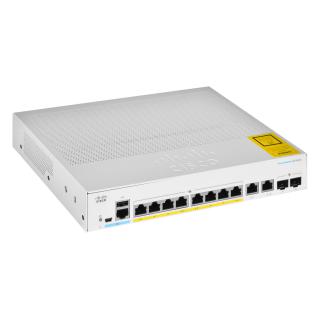 CBS350 Managed 8-port GE, PoE, Ext PS, 2x1G Combo