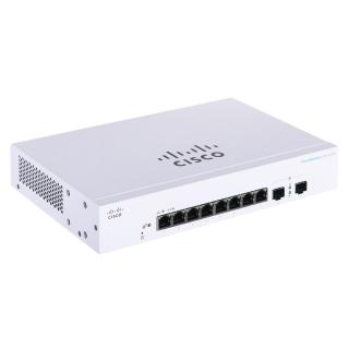 CBS220 SMART 8-PORT GE EXT PS/2X1G SFP