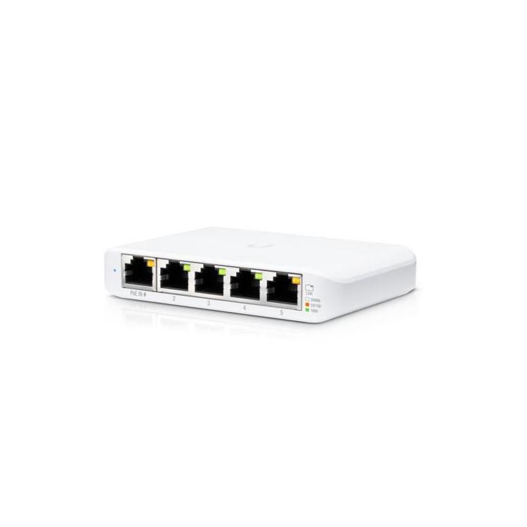 Ubiquiti Networks UniFi switch zarządzalny Flex Mini (5-pack) Gigabit Ethernet (10/100/1000) Obsługa PoE Biały