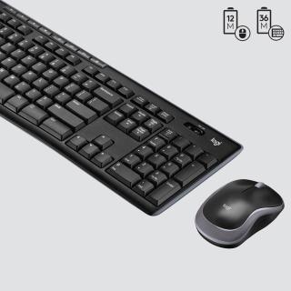 KLAWIATURA WRL COMBO MK270 ENG DESKTOP 920-004508 LOGITECH