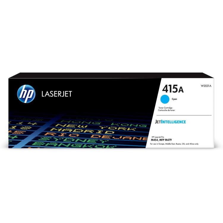 HP Oryginalny błękitny toner 415A LaserJet