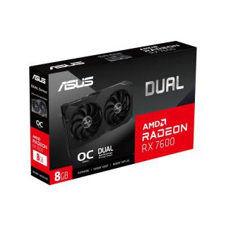 VGA PCIE8 RX7600 8GB GDDR6/DUAL-RX7600-O8G-V2 ASUS