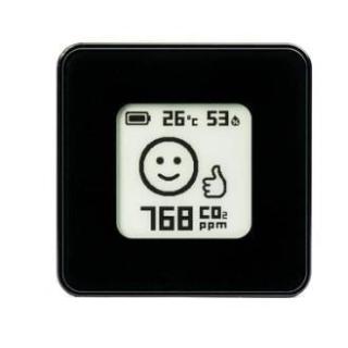 SMART HOME AIR QUALITY SENSOR/BLACK AIRV-BLCK AIRVALENT