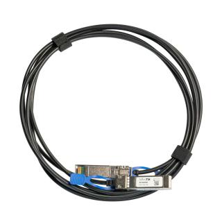 Mikrotik XS+DA0001 kabel InfiniBand 1 m SFP/SFP+/SFP28 Czarny