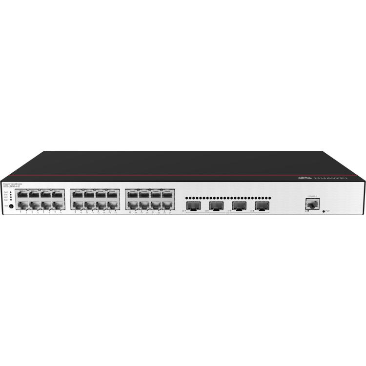 Huawei Switch S5735-L24P4S-A-V2 (24GE ports, 4GE SFP ports, PoE+, AC power) + license L-MLIC-S57L (98012021)