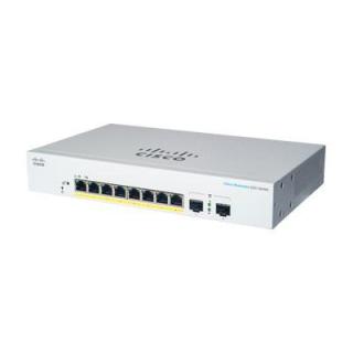 CBS220 SMART 8-PORT GE POE EXT/PS 2X1G SFP