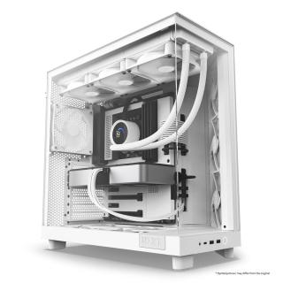 Wieża midi-tower NZXT H6 Flow - biała